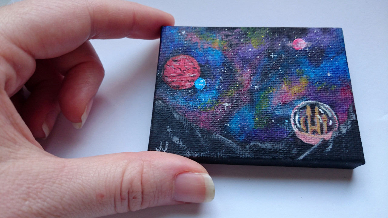 Space | Mini painting